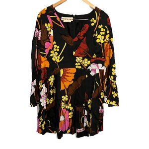 NWOT Marni Floral Bell Sleeve Dress